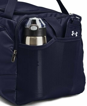 Lifestyle plecak / Torba Under Armour UA Undeniable 5.0 Medium Duffle Bag Midnight Navy/Metallic Silver 58 L Sport Bag - 3
