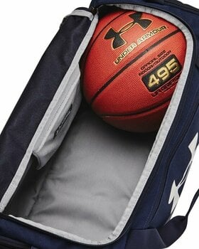 Lifestyle sac à dos / Sac Under Armour UA Undeniable 5.0 Small Duffle Bag Midnight Navy/Metallic Silver 40 L Sac de sport - 5