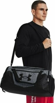 Lifestyle nahrbtnik / Torba Under Armour UA Undeniable 5.0 Small Duffle Bag Black 40 L Sport Bag - 8