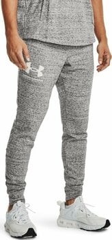 Fitness Trousers Under Armour Men's UA Rival Terry Joggers Onyx White/Onyx White L Fitness Trousers - 3