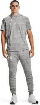 Fitness Trousers Under Armour Men's UA Rival Terry Joggers Onyx White/Onyx White M Fitness Trousers - 6