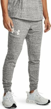 Fitness Παντελόνι Under Armour Men's UA Rival Terry Joggers Onyx White/Onyx White S Fitness Παντελόνι - 3