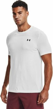 Tekaška majica s kratkim rokavom Under Armour UA Seamless T-Shirt White/Black S Tekaška majica s kratkim rokavom - 3
