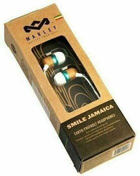 Auscultadores intra-auriculares House of Marley Smile Jamaica Mint - 4
