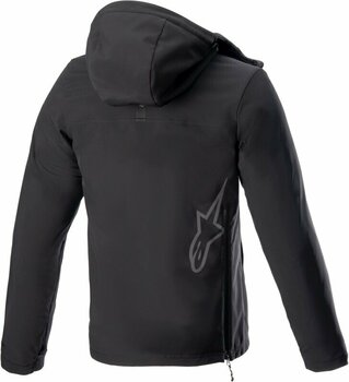 Tekstilna jakna Alpinestars Sherpa Hoodie Black/Reflex M Tekstilna jakna - 2