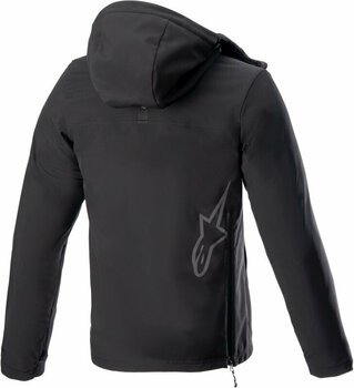 Geacă textilă Alpinestars Sherpa Hoodie Black/Reflex S Geacă textilă - 2