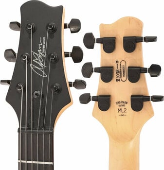 Electric guitar Chapman Guitars ML2 Deep Red Satin - 6