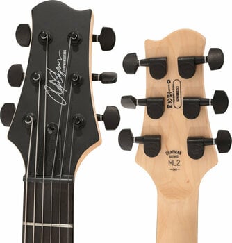 Elektrická gitara Chapman Guitars ML2 Slate Black Satin - 6