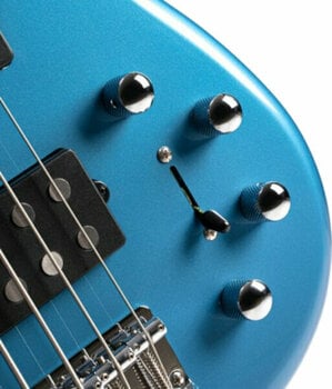 5-saitiger E-Bass, 5-Saiter E-Bass Cort Action HH5 Tasman Light Blue - 4