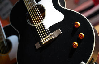 Elektroakustická gitara Jumbo Cort CJ-Retro Vintage Black Matte Elektroakustická gitara Jumbo - 4