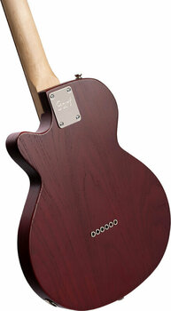 Electric guitar Cort Sunset TC Open Pore Burgundy Red - 8