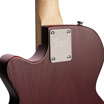 Electric guitar Cort Sunset TC Open Pore Burgundy Red - 9
