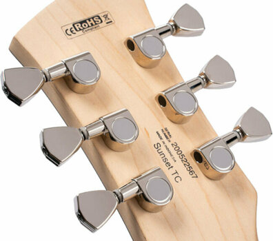 Elektrische gitaar Cort Sunset TC Open Pore Burgundy Red - 12