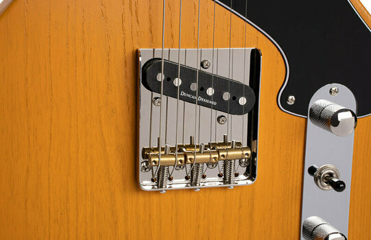 Guitare électrique Cort Sunset TC Open Pore Mustard Yellow - 5