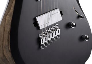 Multiscale electric guitar Cort X700 Mutility Black Satin Multiscale electric guitar - 3