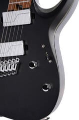 Multiscale electric guitar Cort X700 Mutility Black Satin Multiscale electric guitar - 4