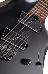 Multiscale electric guitar Cort X700 Mutility Black Satin Multiscale electric guitar - 5