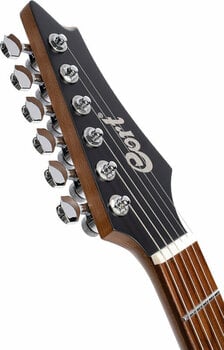 Multiscale electric guitar Cort X700 Mutility Black Satin - 10
