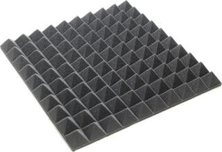 Απορροφητικό Πάνελ Αφρού Veles-X Acoustic Pyramids Self-Adhesive 50 x 50 x 5 cm - MVSS 302 Anthracite Απορροφητικό Πάνελ Αφρού - 1