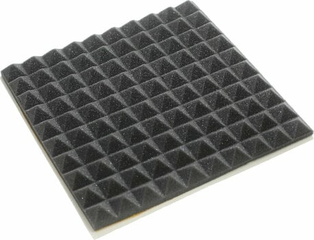 Absorbent Schaumstoffplatte Veles-X Acoustic Pyramids Self-Adhesive 30 x 30 x 3 cm Anthracite - 2