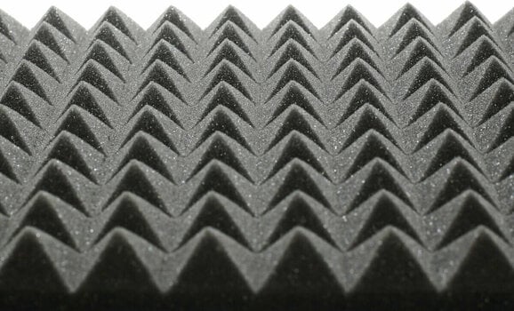 Абсорбиращ панел от пяна Veles-X Acoustic Pyramids Self-Adhesive 30 x 30 x 3 cm Anthracite - 3