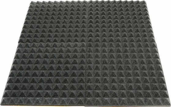 Absorpční panel pěnový Veles-X Acoustic Pyramids Self-Adhesive 30 x 30 x 3 cm Anthracite - 8