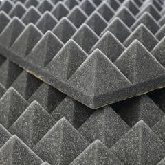Απορροφητικό Πάνελ Αφρού Veles-X Acoustic Pyramids Self-Adhesive 50 x 50 x 5 cm Anthracite Απορροφητικό Πάνελ Αφρού - 6