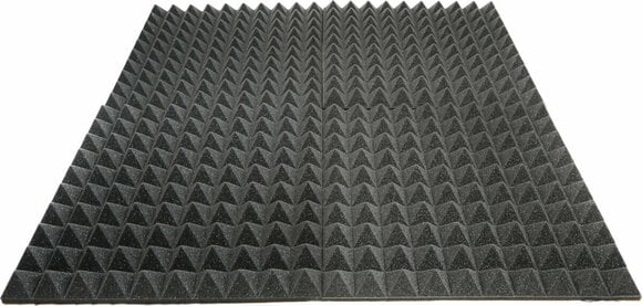 Panneau de mousse absorbant Veles-X Acoustic Pyramids Self-Adhesive 50 x 50 x 5 cm Anthracite - 7