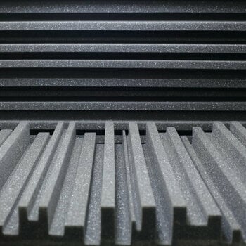 Chłonny panel piankowy Veles-X Acoustic Self-Adhesive Wedges 30 x 30 x 5 cm Anthracite - 6
