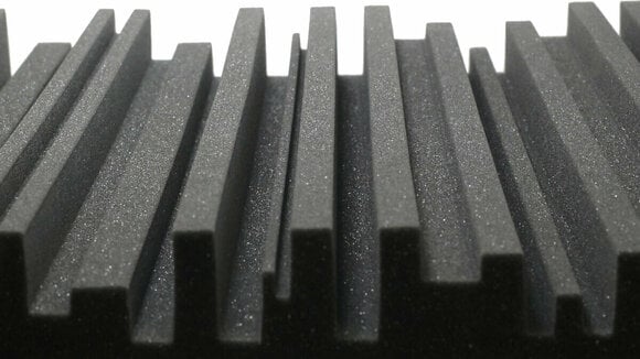 Panneau de mousse absorbant Veles-X Acoustic Self-Adhesive Wedges 30 x 30 x 5 cm Anthracite - 7