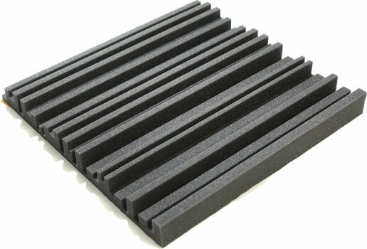 Absorbent Schaumstoffplatte Veles-X Acoustic Self-Adhesive Wedges 50 x 50 x 5 cm Anthracite - 2