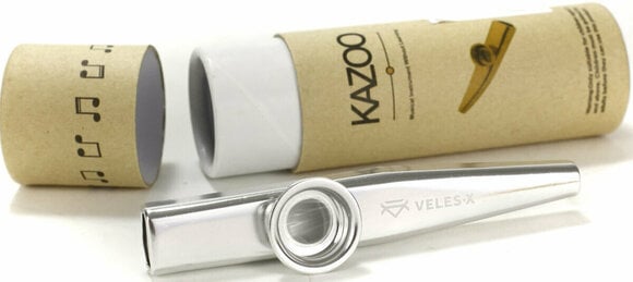 Kazoo Veles-X Metal Kazoo Prata - 2