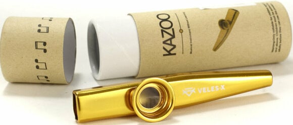 Kazoo Veles-X Metal Kazoo Gold - 2