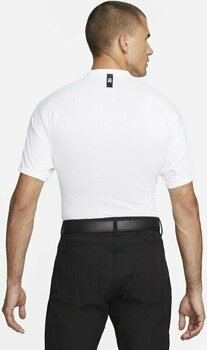 Polo Shirt Nike Dri-Fit Tiger Woods Advantage Blade Mens Polo Shirt White/Black 2XL - 2