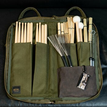 Drumstick Bag Meinl MWSGR Canvas Collection Forest Green Drumstick Bag - 6
