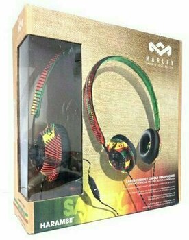 Casque de diffusion House of Marley Harambe Rasta with mic - 3