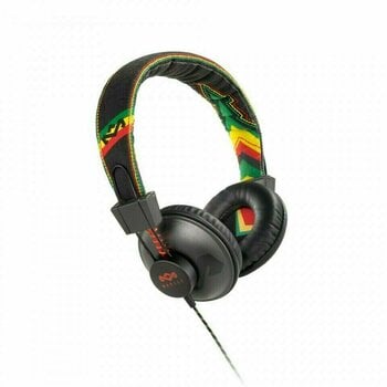 Sluchátka na uši House of Marley Positive Vibration Rasta - 4