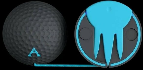 Tréningové lopty JS Int Alignment Ball Black/Blue Tréningové lopty - 4