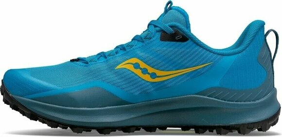 Pantofi de alergare pentru trail Saucony Peregrine 12 Mens Shoes Ocean/Black 43 Pantofi de alergare pentru trail - 2