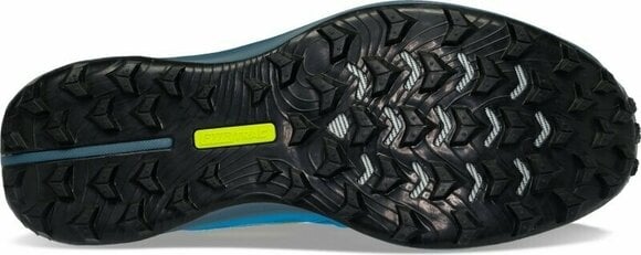 Trail running shoes Saucony Peregrine 12 Mens Shoes Ocean/Black 43 Trail running shoes - 5