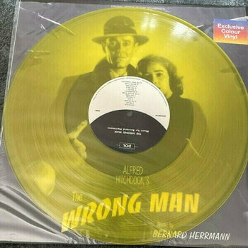 Vinyl Record Bernard Herrmann - The Wrong Man (Yellow Vinyl) (LP) - 3