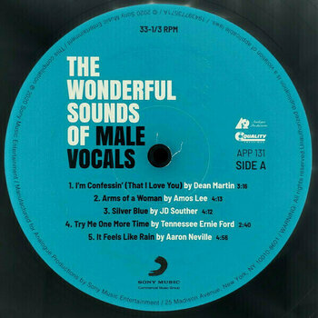 Δίσκος LP Various Artists - The Wonderful Sounds Of Male Vocals (200g) (45 RPM) - 2