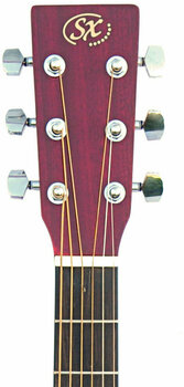 Akoestische gitaar SX SD1 Red Sunburst - 4