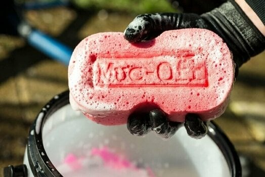 Motorcycle Maintenance Product Muc-Off Expanding Microcell Sponge Pink - 5