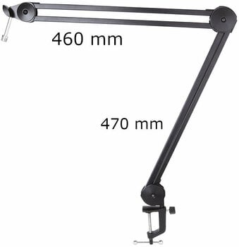 Desk Microphone Stand Alctron MA612 Desk Microphone Stand - 6