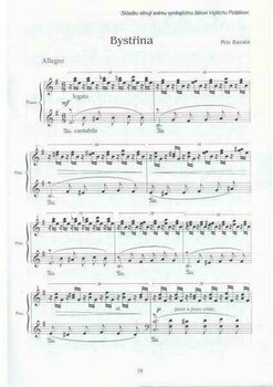 Music sheet for pianos Petr Bazala Skladby pro klavír I Music Book (Damaged) - 2