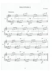 Note Petr Bazala Skladby pro klavír II Note - 1