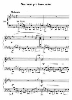 Нотни листи за пиано Petr Bazala Skladby pro klavír III Нотна музика - 2