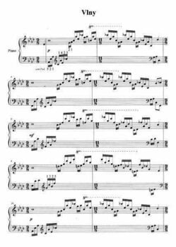 Music sheet for pianos Petr Bazala Skladby pro klavír III Music Book - 3