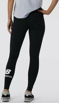 Calças de fitness New Balance Womens Essentials Stacked Legging Black XS Calças de fitness - 3